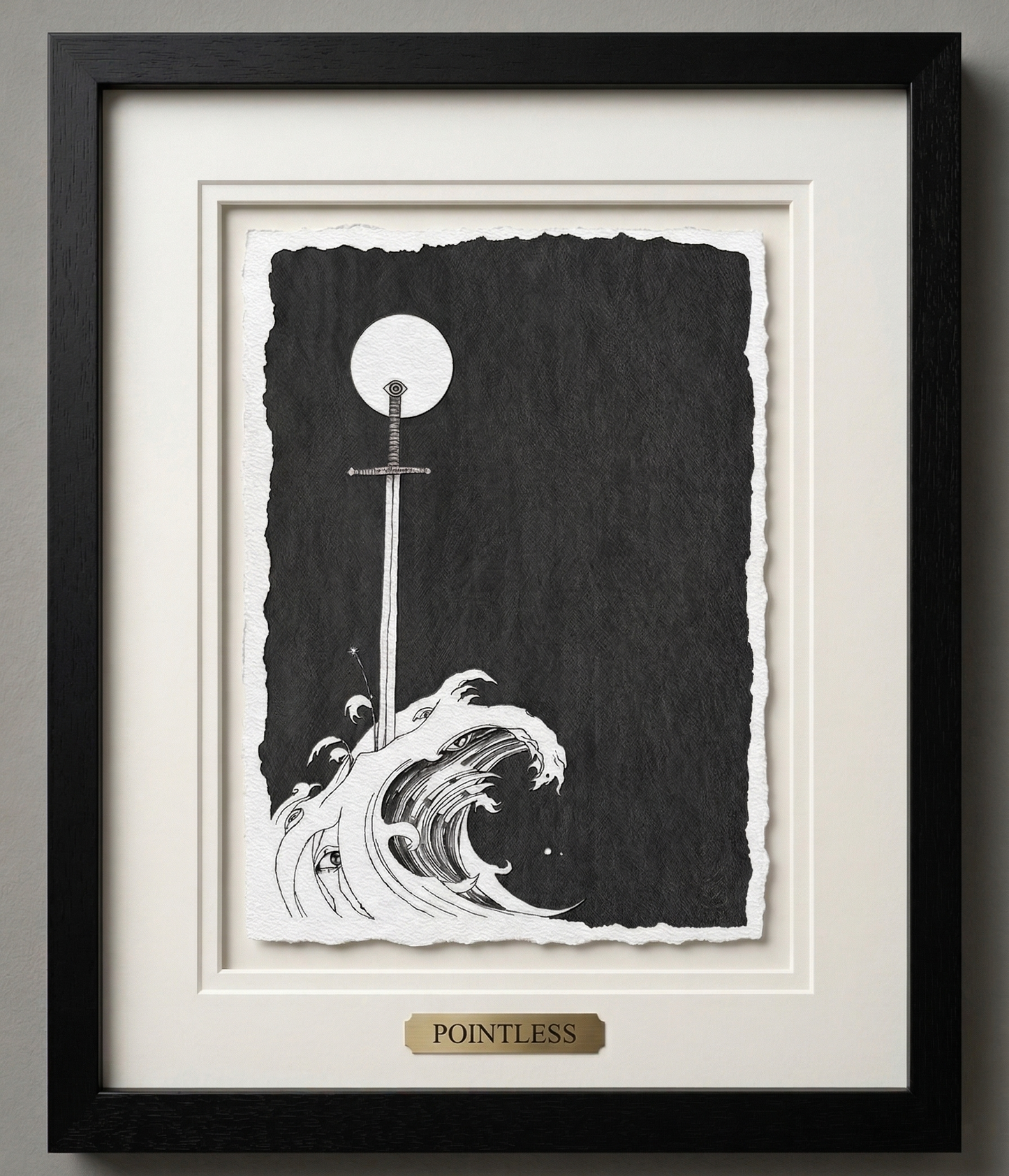 POINTLESS (Original Artwork, Fine Art Giclee Print)