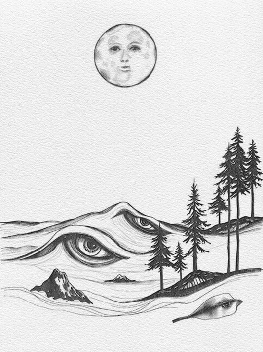 PROLOGUE (Original Artwork, Fine Art Giclee Print)