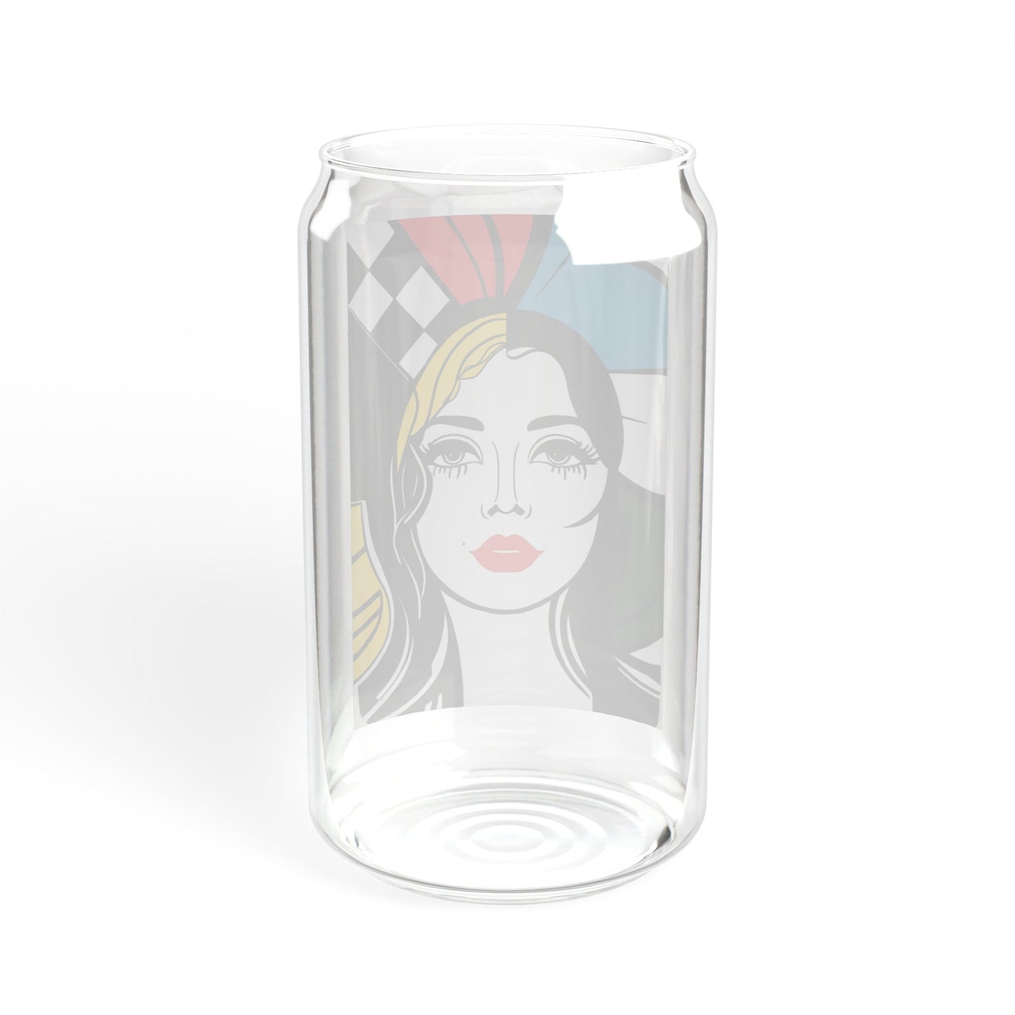 Lady Speedway Sipper, 16oz - aTinyArtGarageMug