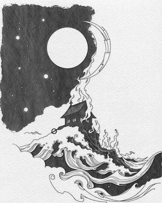 THE FANTASY (Original Artwork, Giclee Fine Art Print)