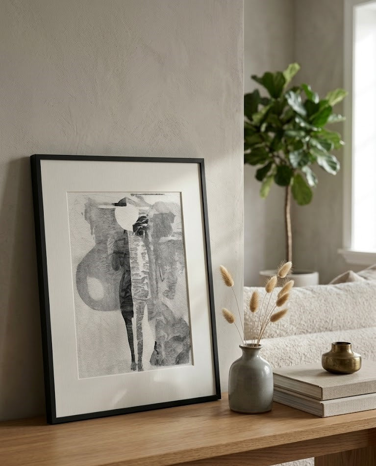 MY WONDER BELONGS TO ME (Original Artwork, Giclee Fine Art Print)