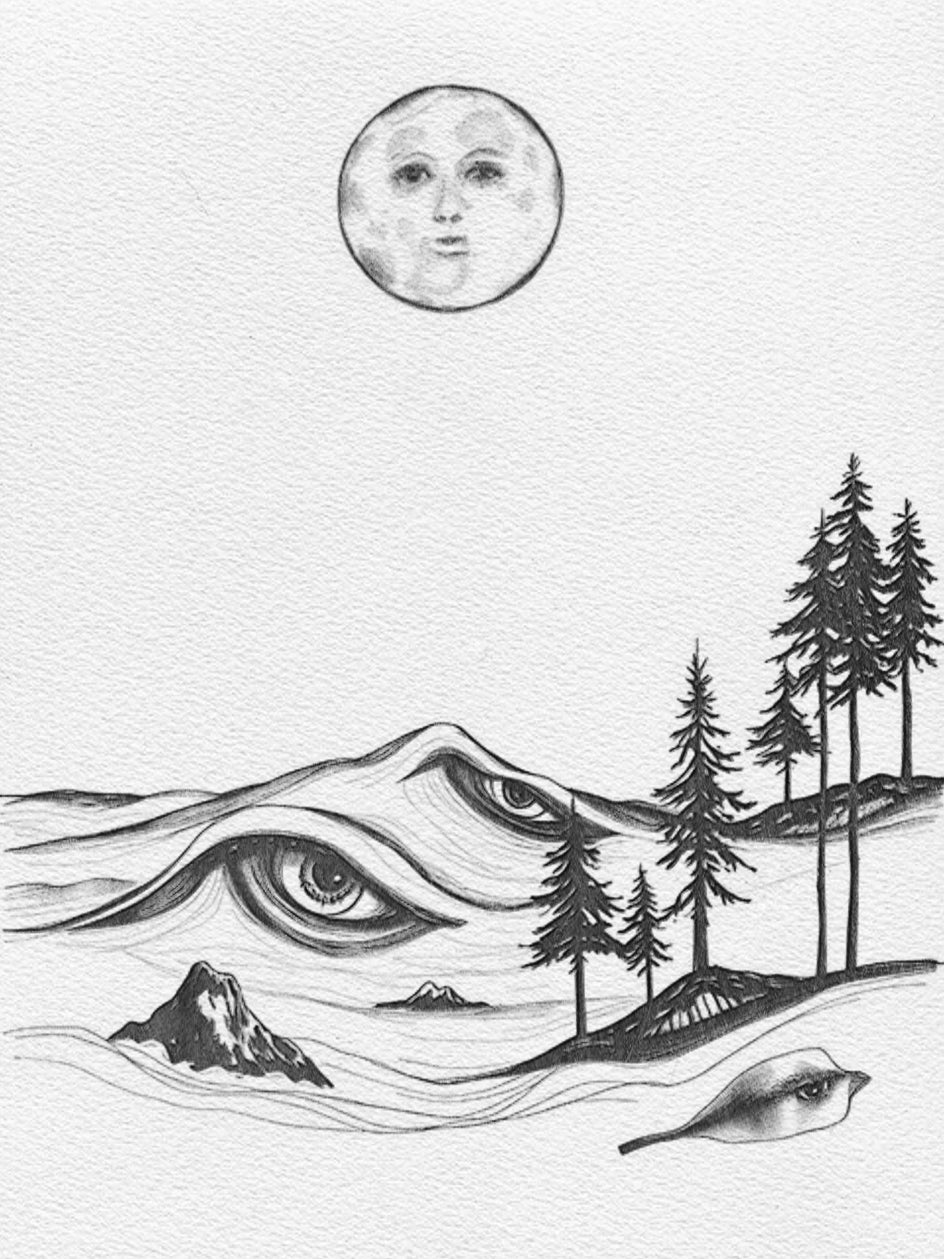 PROLOGUE (Original Artwork, Fine Art Giclee Print)