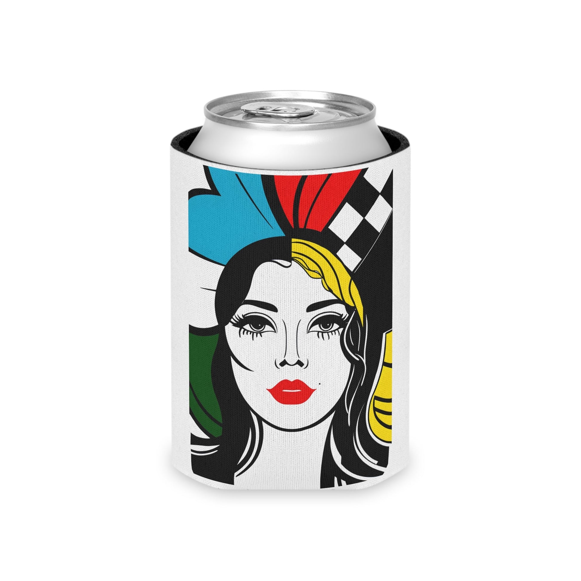 Lady Speedway Can Cooler - aTinyArtGarageAccessories