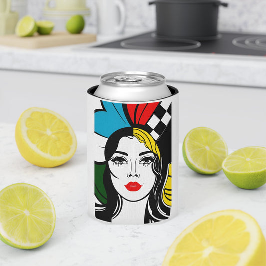 Lady Speedway Can Cooler - aTinyArtGarageAccessories